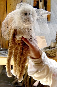 Grace bringing Lob to Mission