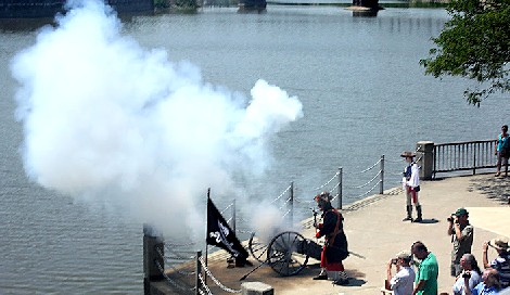 Firing the Rieske Cannon