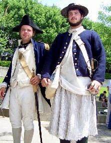 Captain Logsdon and First Mate Robertson