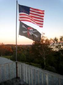 The Flags on the Crow's Nest