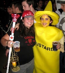 Kathleen in a Mustard Costume