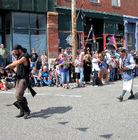 Eastport Pirate Parade - Fenris and Keith