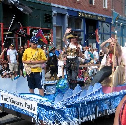 Klaus as King Neptune