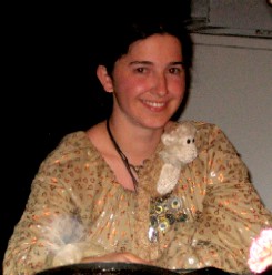 Kathleen with Lob on Her Lapel