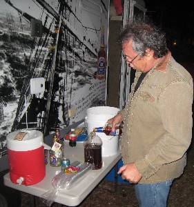 Pusser's Rum guy
making grog