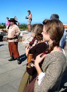 Joe explaining the battle