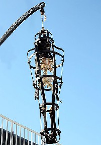Becky naked in the gibbet