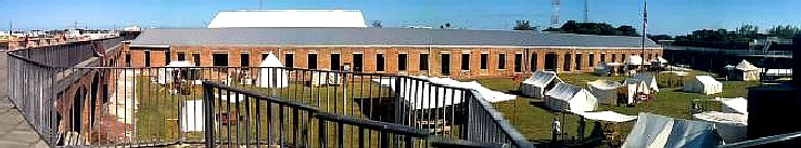 Panoramic Shot of the fort