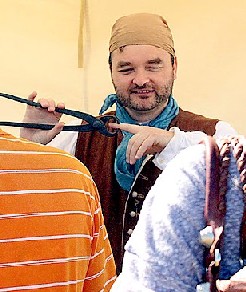 Mission showing finger amputation