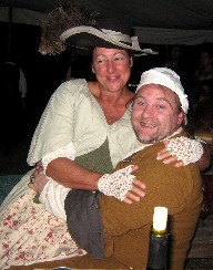 Michael and Shay swap hats