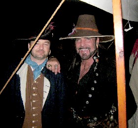 Mission and Captain Black swap hats