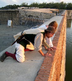 Greg and Sherry looking for iguanas