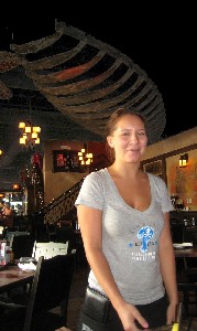 Tanya - our waitress