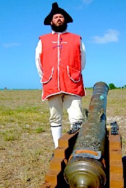 Keith and a cannon