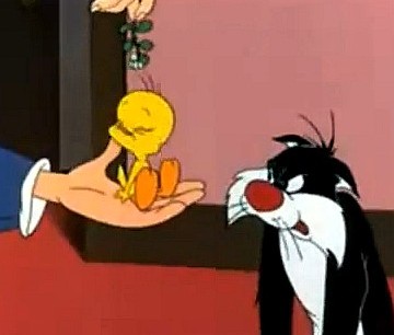 Kiss the wittle bird-ie!