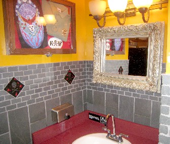 The Rum Barrel bathroom