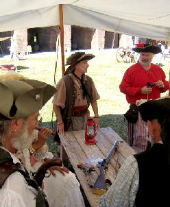 Stynky hosting the afternoon safety meeting