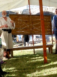 The battle plan board