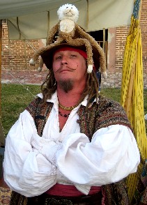 Lob on Chrispy's hat