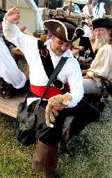 Spike spanks the monkey