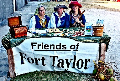 The Friends of Fort Taylor Welcome Table