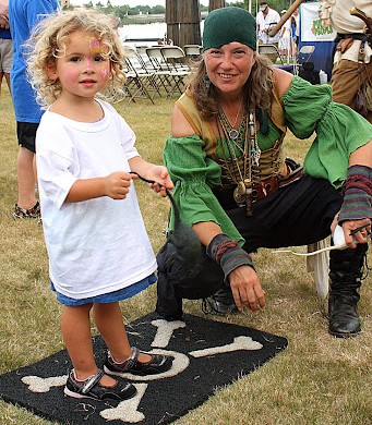 Jaded Jetty and a Little Girl