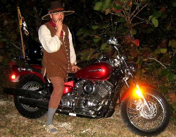 Mission on Scarlett Jai's Bike