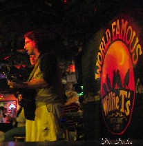 Singer at Willie T's, Key West