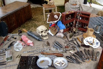 Mission Bear on the Surgeon's Table