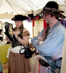 Gwen and Devon in the Store