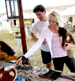 Reaching for the Mission Bear