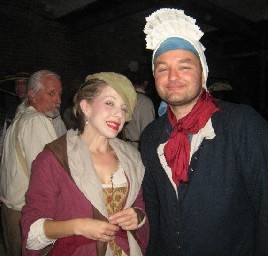 Mission and Mae in Hat Swap Game