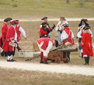 British Cannoneers in Turmoil