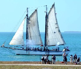 Pirates firing with Adirondack Supporting