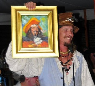 Chrispy and Captain em Organ