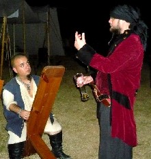 Theo Listening to Someone