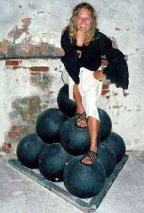 Lady Chaos Carol on the Cannon Balls