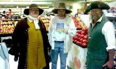 Pirates in Produce section