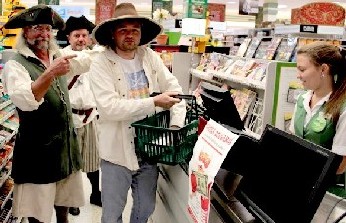 Pirates at Checkout