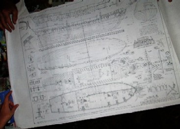 The Ship Plans Up Close
