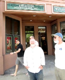 William & Crudbeard at Emeralds International