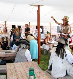 Scarlett Speaking to the Morning Meeting