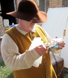 William Examining the Mercury SIB