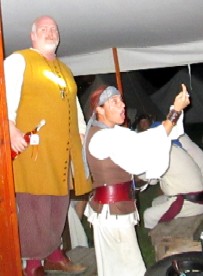 Scarlett Protests the Pirat Auction