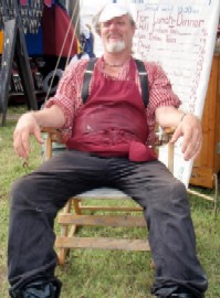 Toni in His Usual Spot