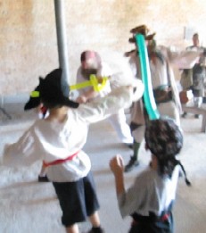 Kids Swordfighting With Chrispy 2