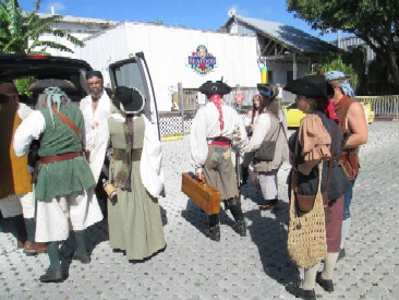 Gathering Around Braze's Van