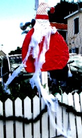 Scary Santa Decoration