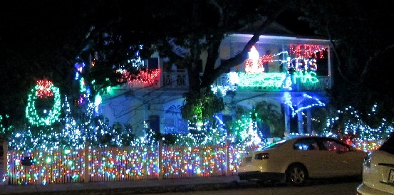 Christmas Light House in Key West