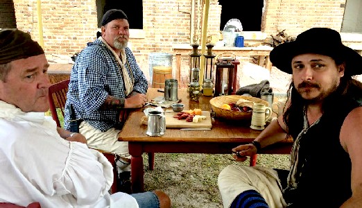 Lunch at the Mercury Camp